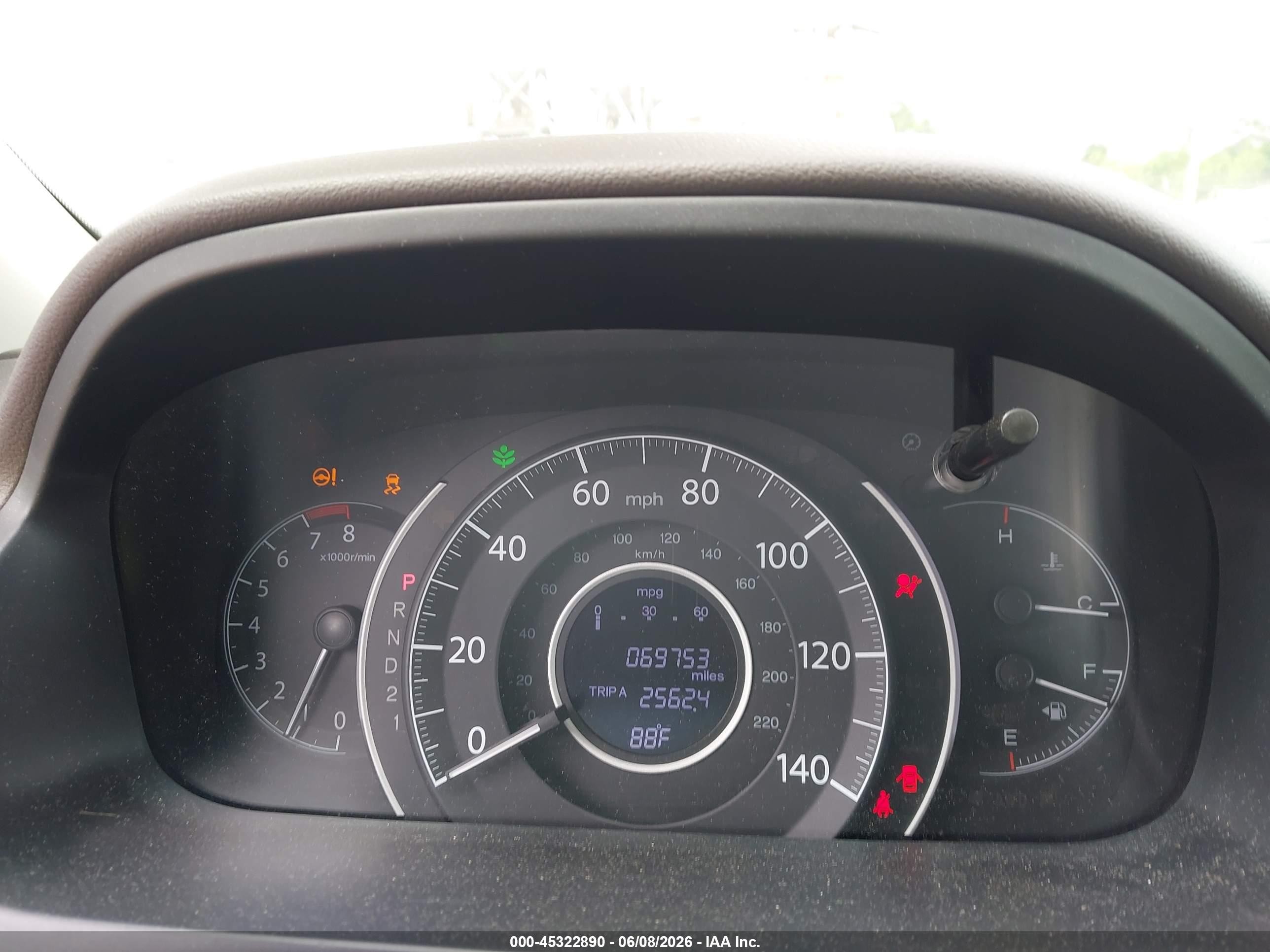2014 Honda Cr-v Ex Blue vin: 2HKRM4H50EH612969