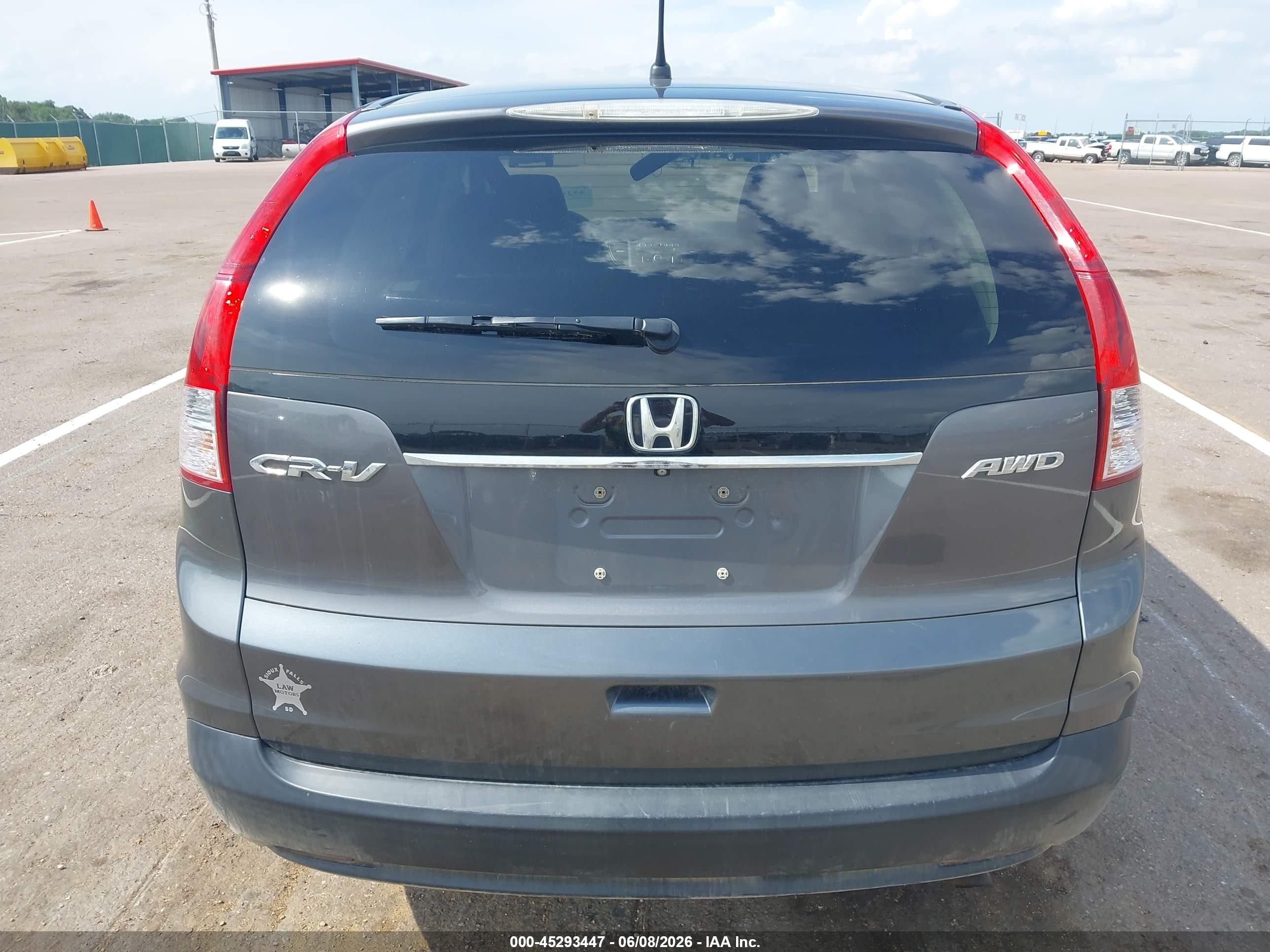 2014 Honda Cr-v Ex Gray vin: 2HKRM4H50EH655692