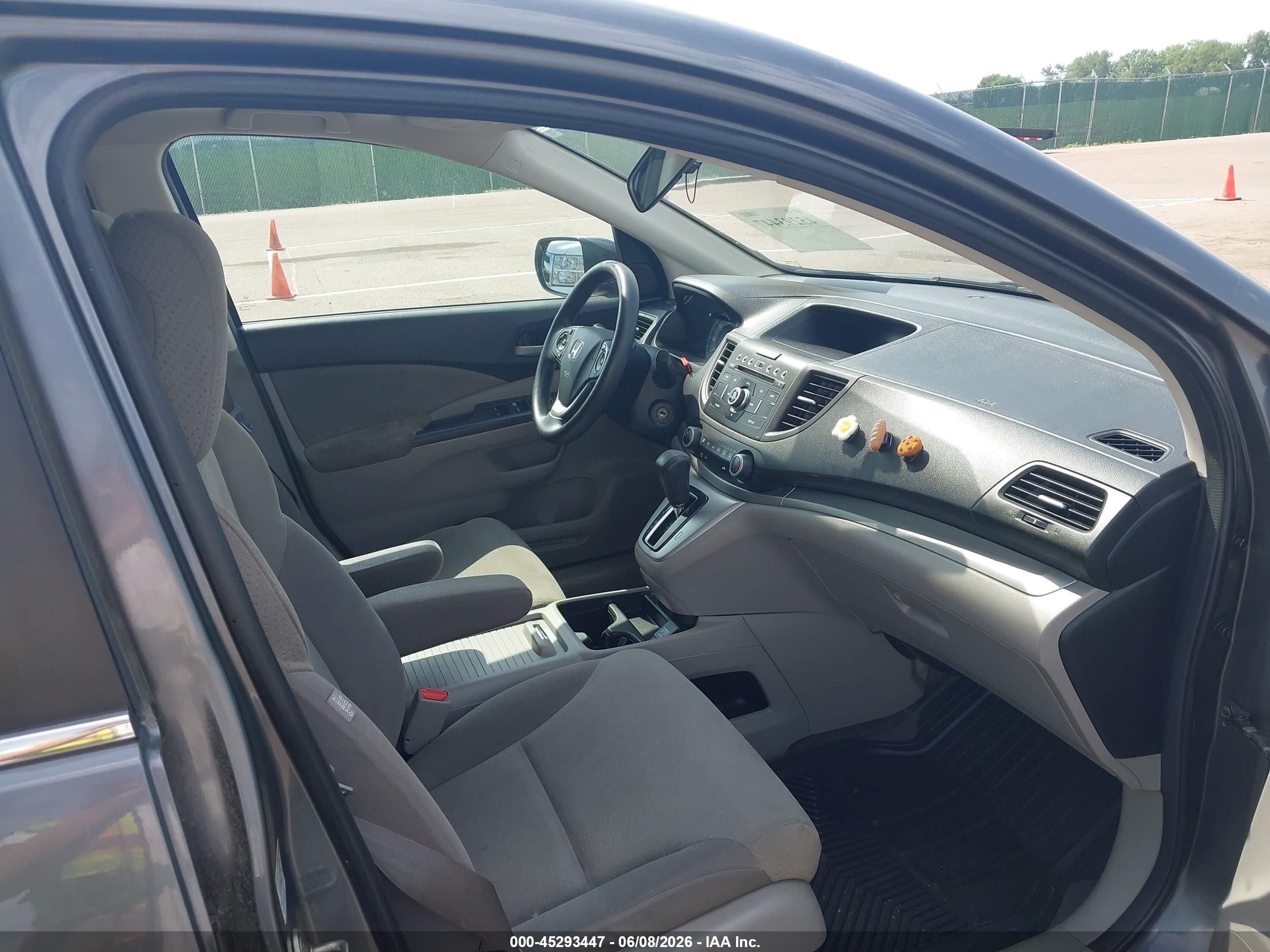 2014 Honda Cr-v Ex Gray vin: 2HKRM4H50EH655692