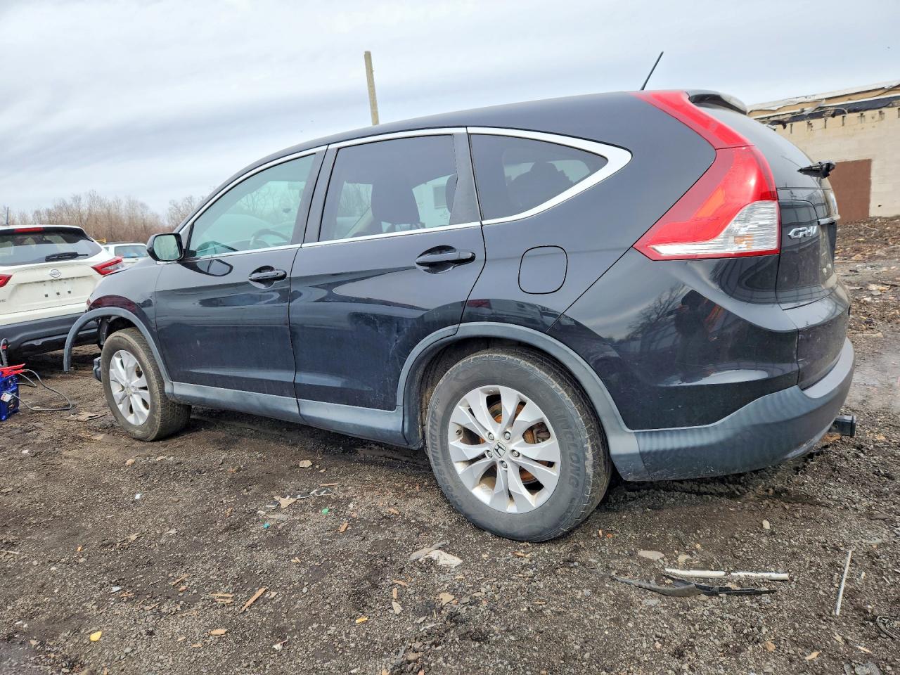 2014 Honda Cr-v Ex Black vin: 2HKRM4H50EH656194