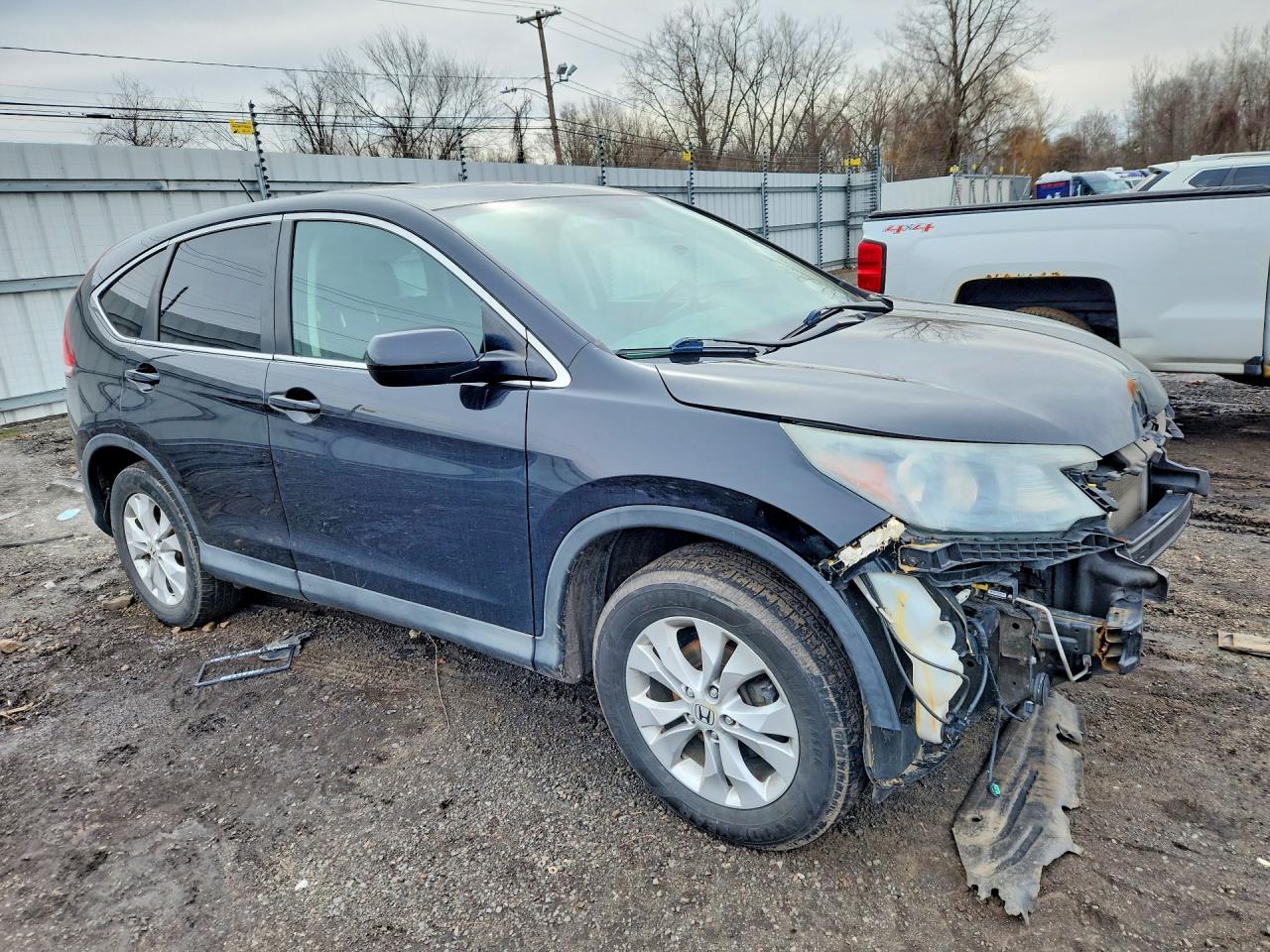 2014 Honda Cr-v Ex Black vin: 2HKRM4H50EH656194