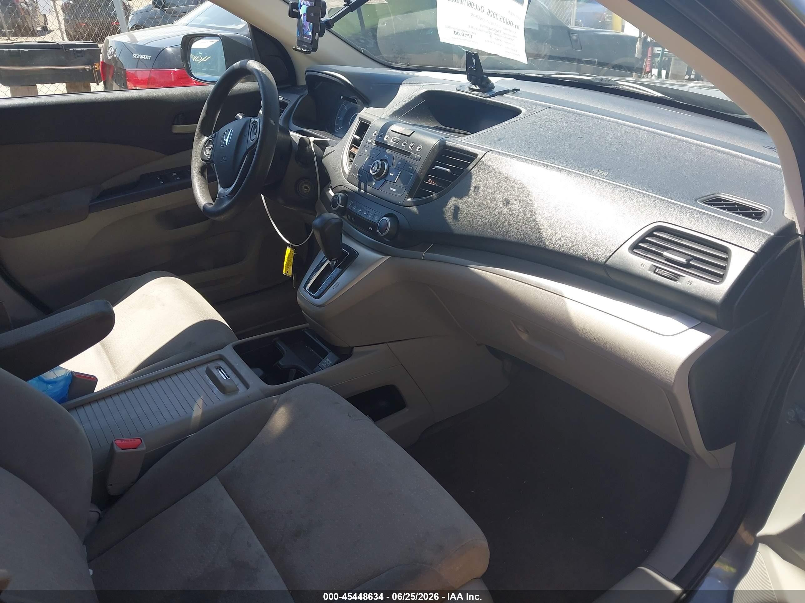 2014 Honda Cr-v Ex Gray vin: 2HKRM4H50EH703482