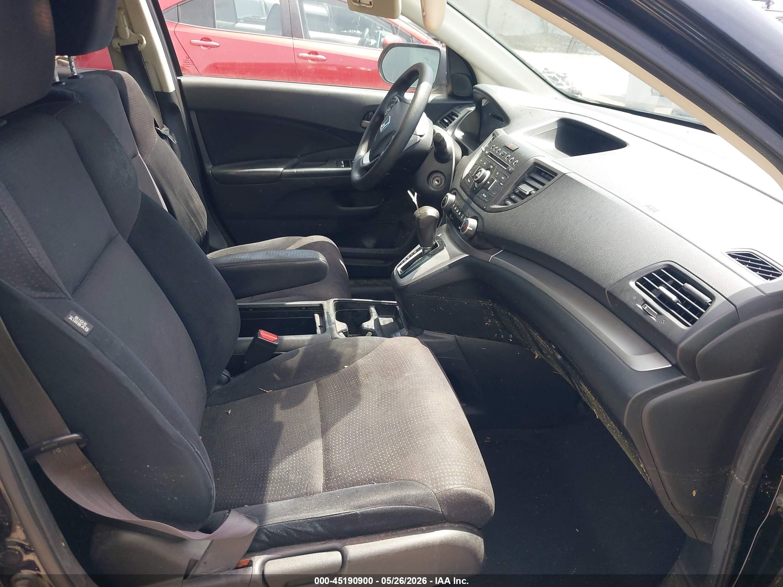 2014 Honda Cr-v Ex Black vin: 2HKRM4H50EH707838
