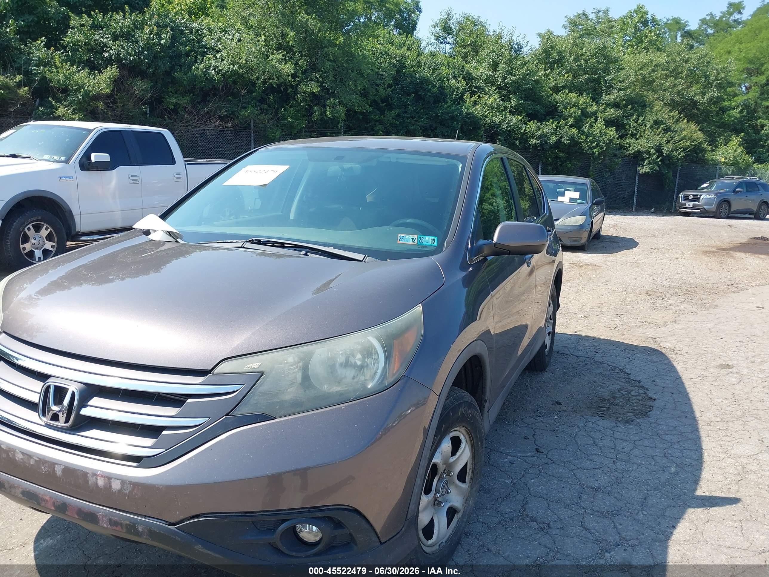 2014 Honda Cr-v Ex Brown vin: 2HKRM4H50EH710982