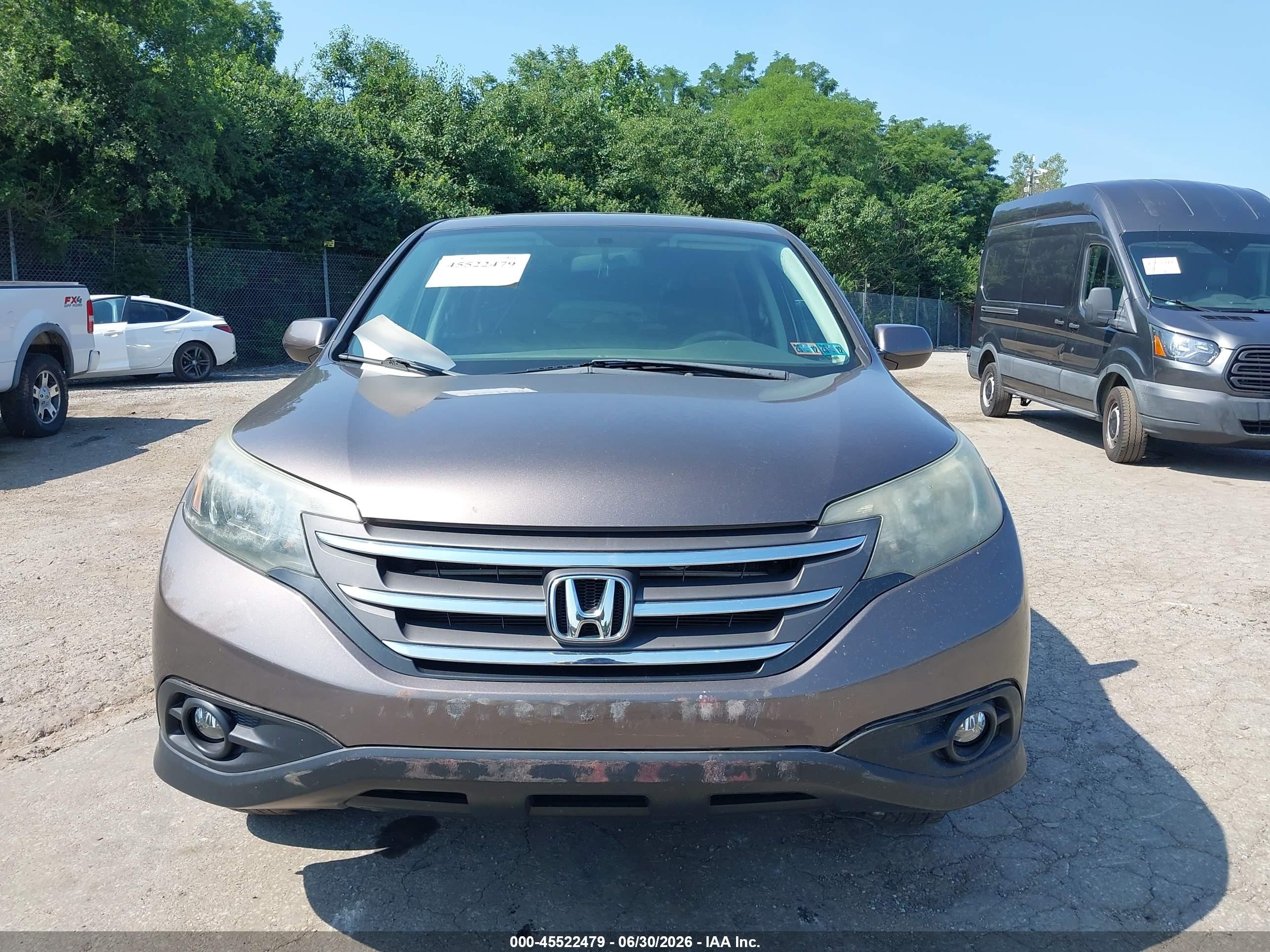 2014 Honda Cr-v Ex Brown vin: 2HKRM4H50EH710982