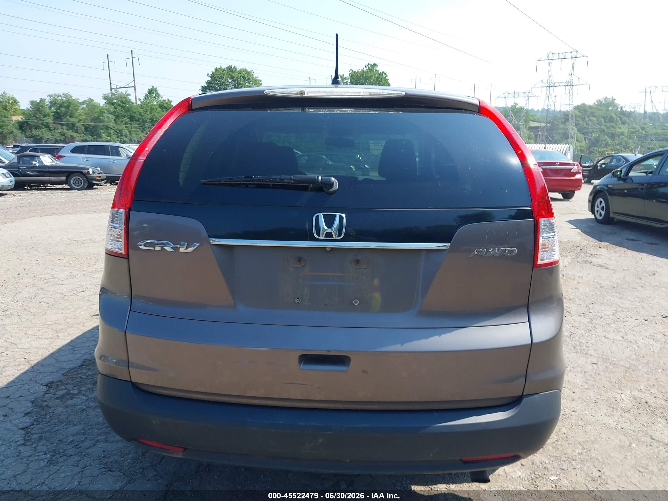 2014 Honda Cr-v Ex Brown vin: 2HKRM4H50EH710982