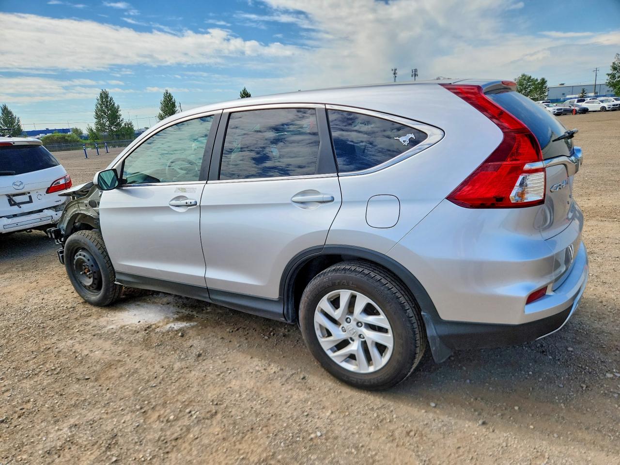 2015 Honda Cr-v Ex Silver vin: 2HKRM4H50FH118838