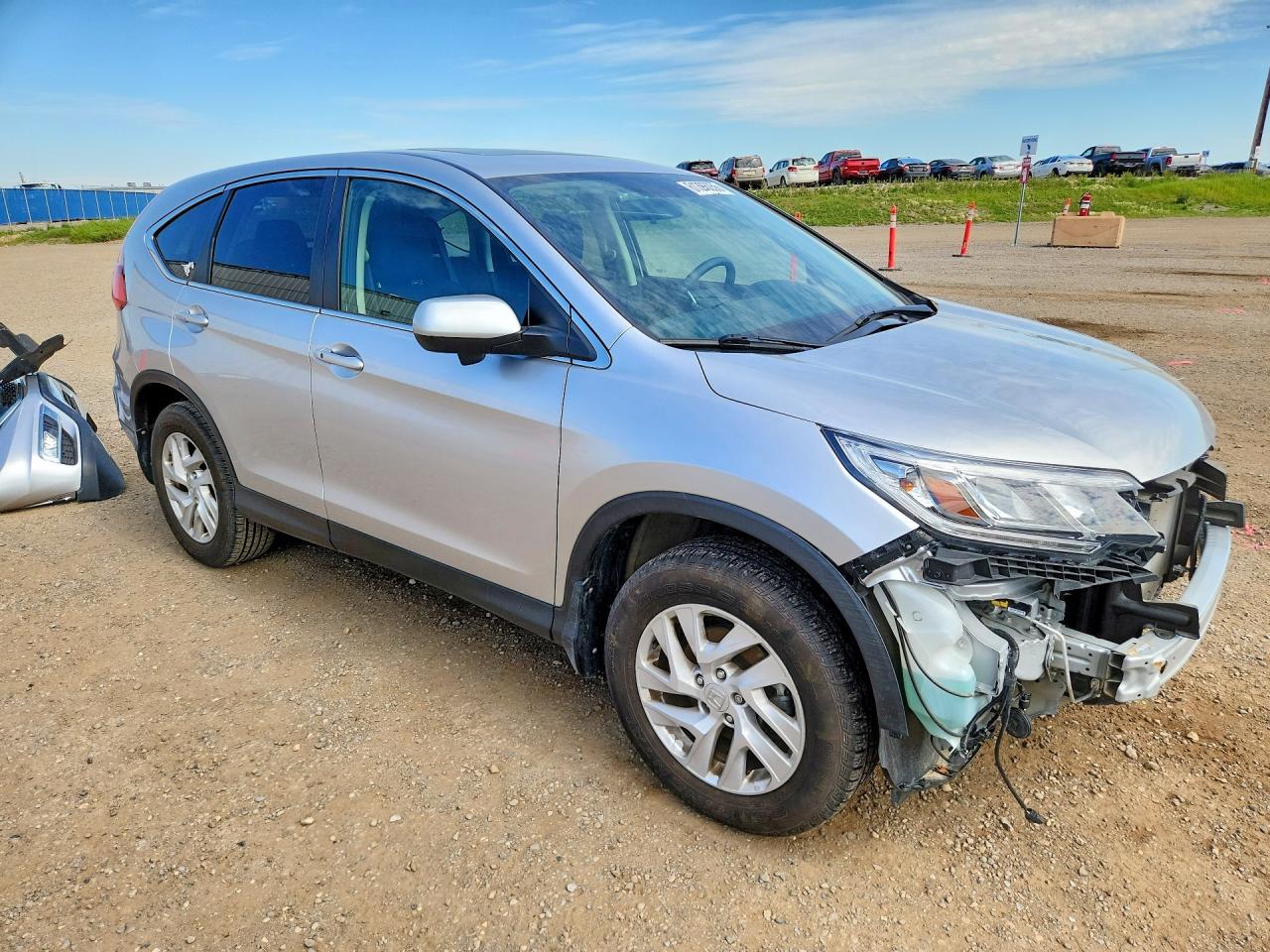2015 Honda Cr-v Ex Silver vin: 2HKRM4H50FH118838