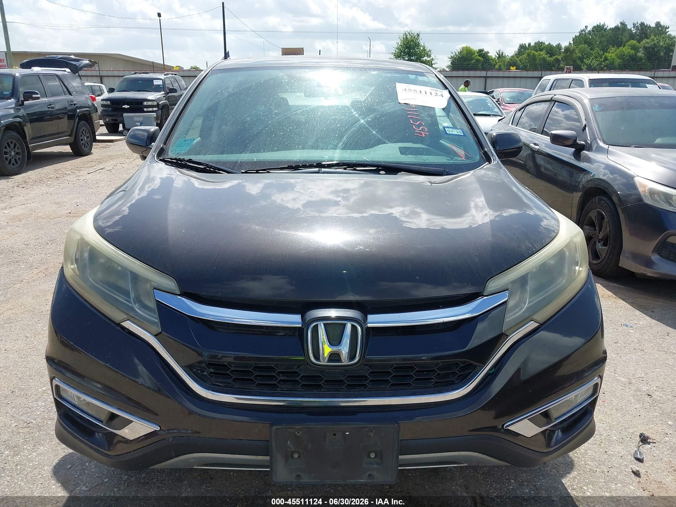 2015 Honda Cr-v Ex Gray vin: 2HKRM4H50FH600595