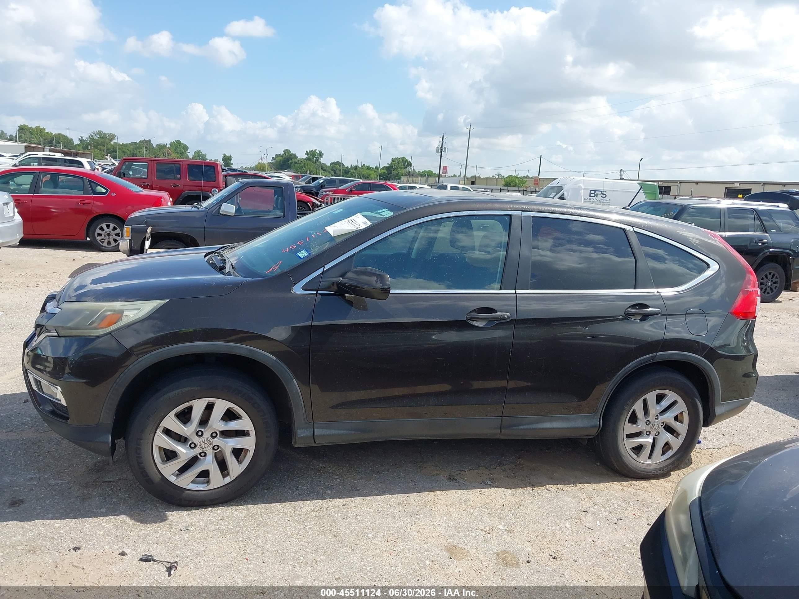 2015 Honda Cr-v Ex Gray vin: 2HKRM4H50FH600595