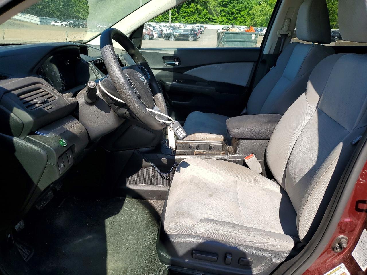 2015 Honda Cr-v Ex Maroon vin: 2HKRM4H50FH627814
