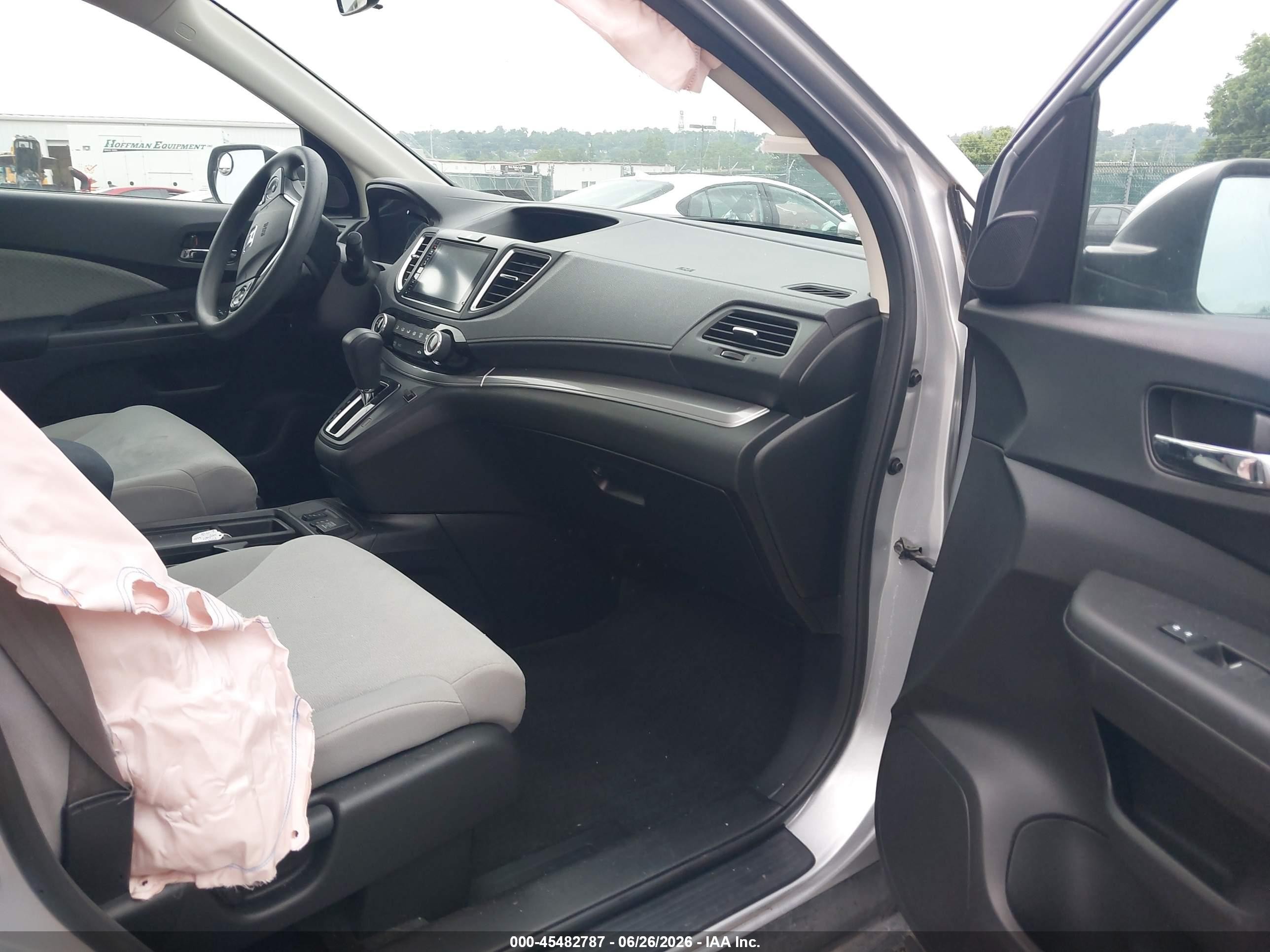 2015 Honda Cr-v Ex Серебряный vin: 2HKRM4H50FH636724