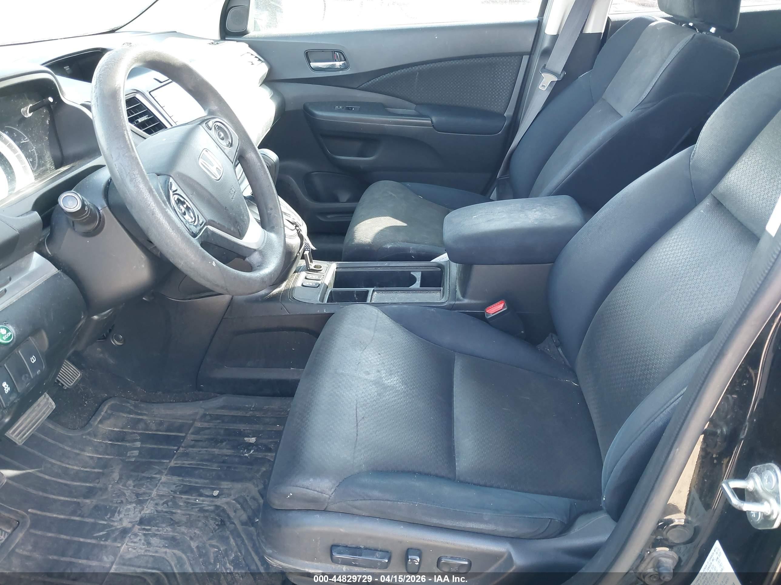 2015 Honda Cr-v Ex Черный vin: 2HKRM4H50FH647738