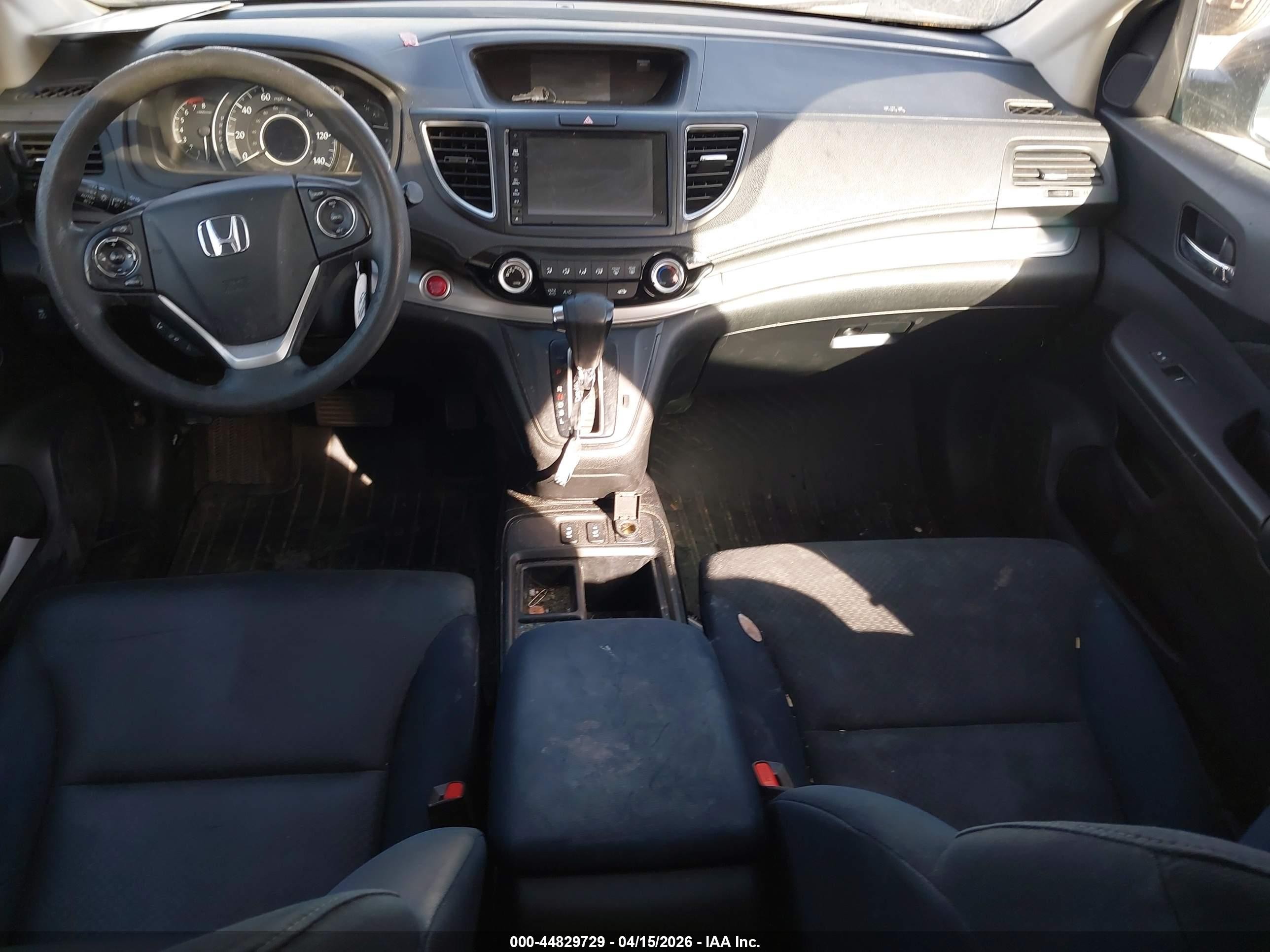 2015 Honda Cr-v Ex Черный vin: 2HKRM4H50FH647738