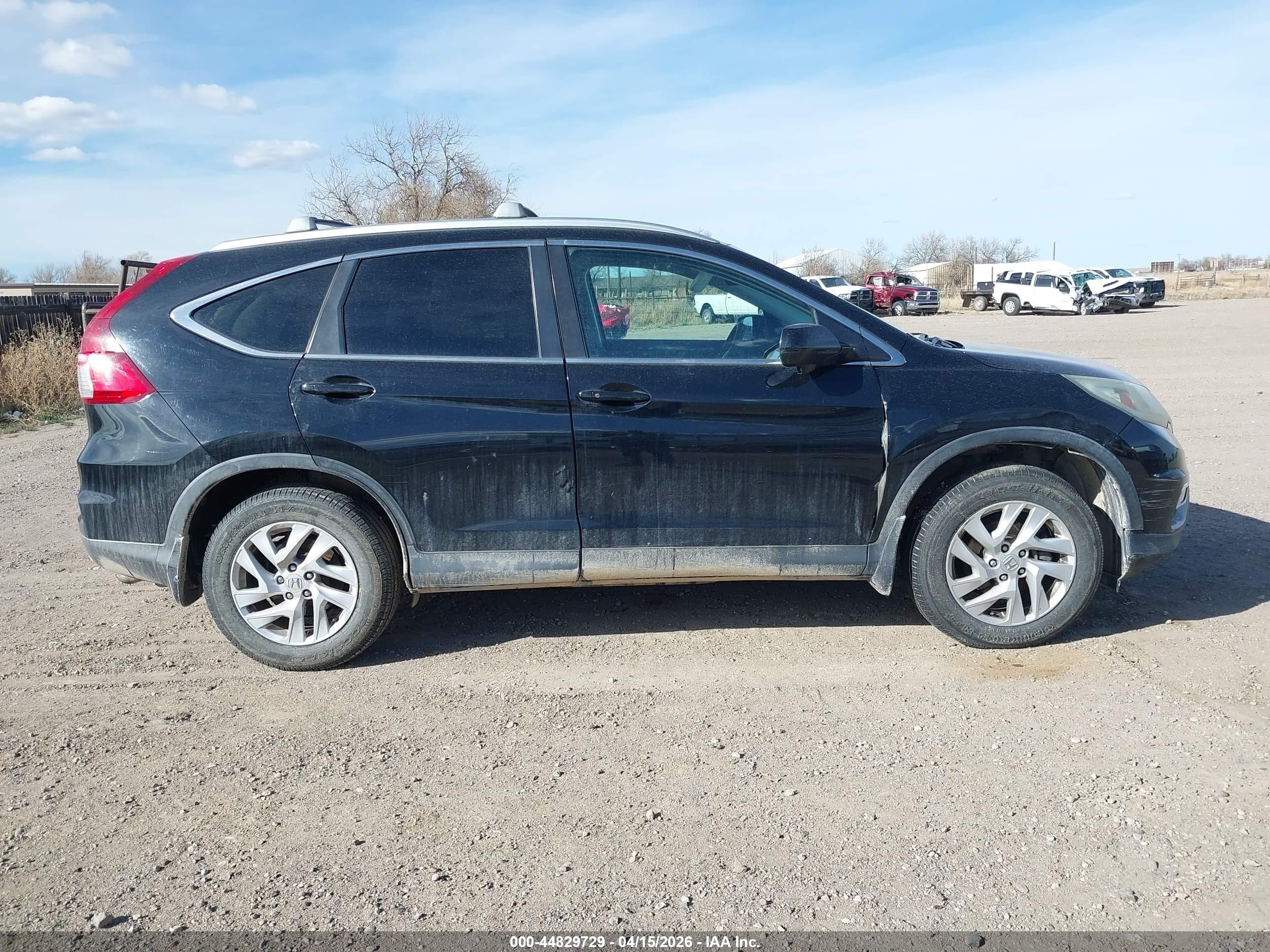 2015 Honda Cr-v Ex Черный vin: 2HKRM4H50FH647738
