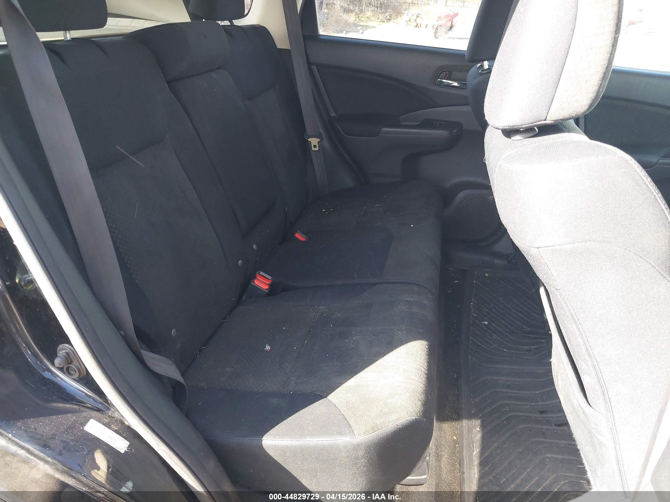 2015 Honda Cr-v Ex Черный vin: 2HKRM4H50FH647738