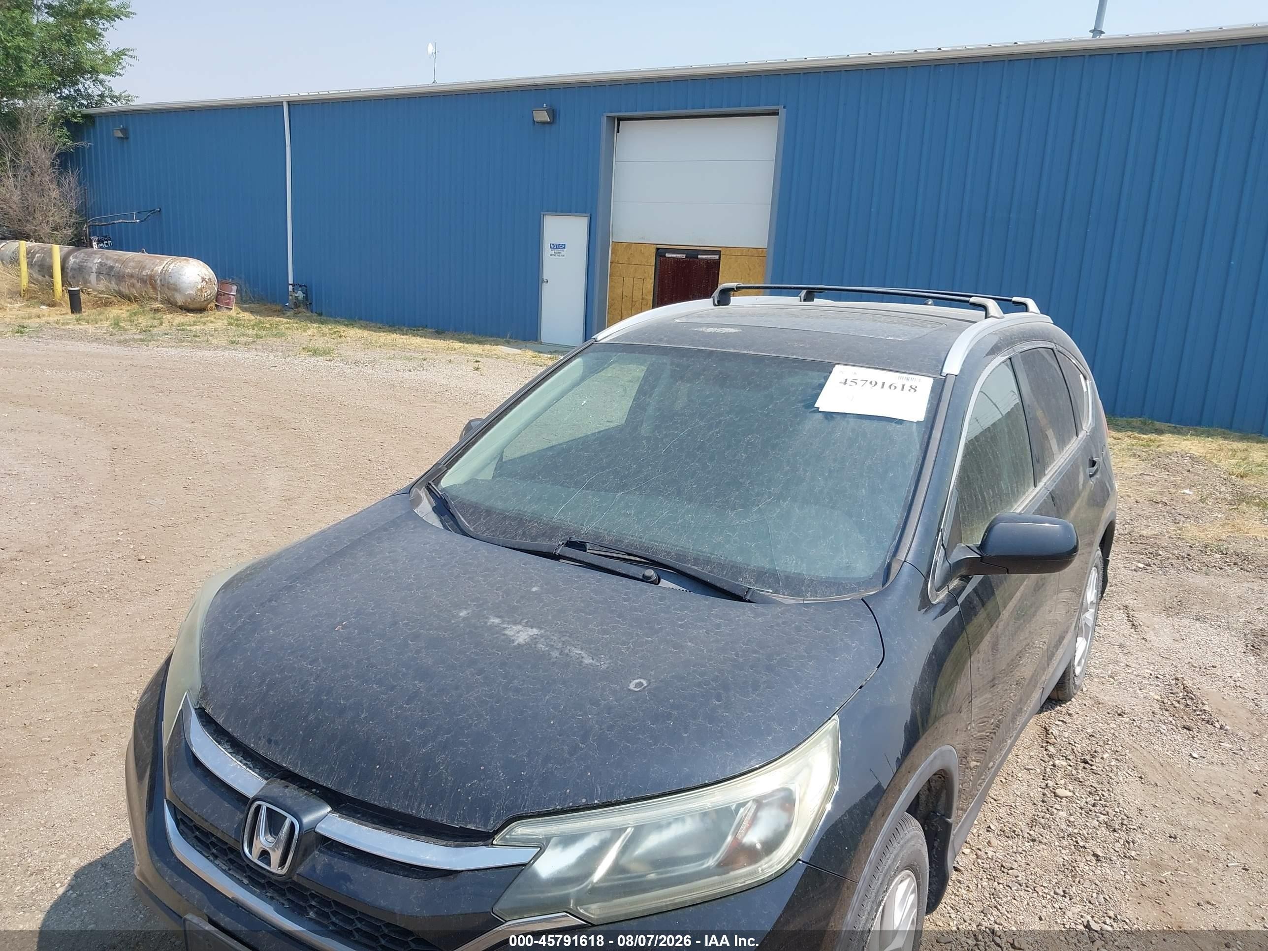 2015 Honda Cr-v Ex Black vin: 2HKRM4H50FH647738