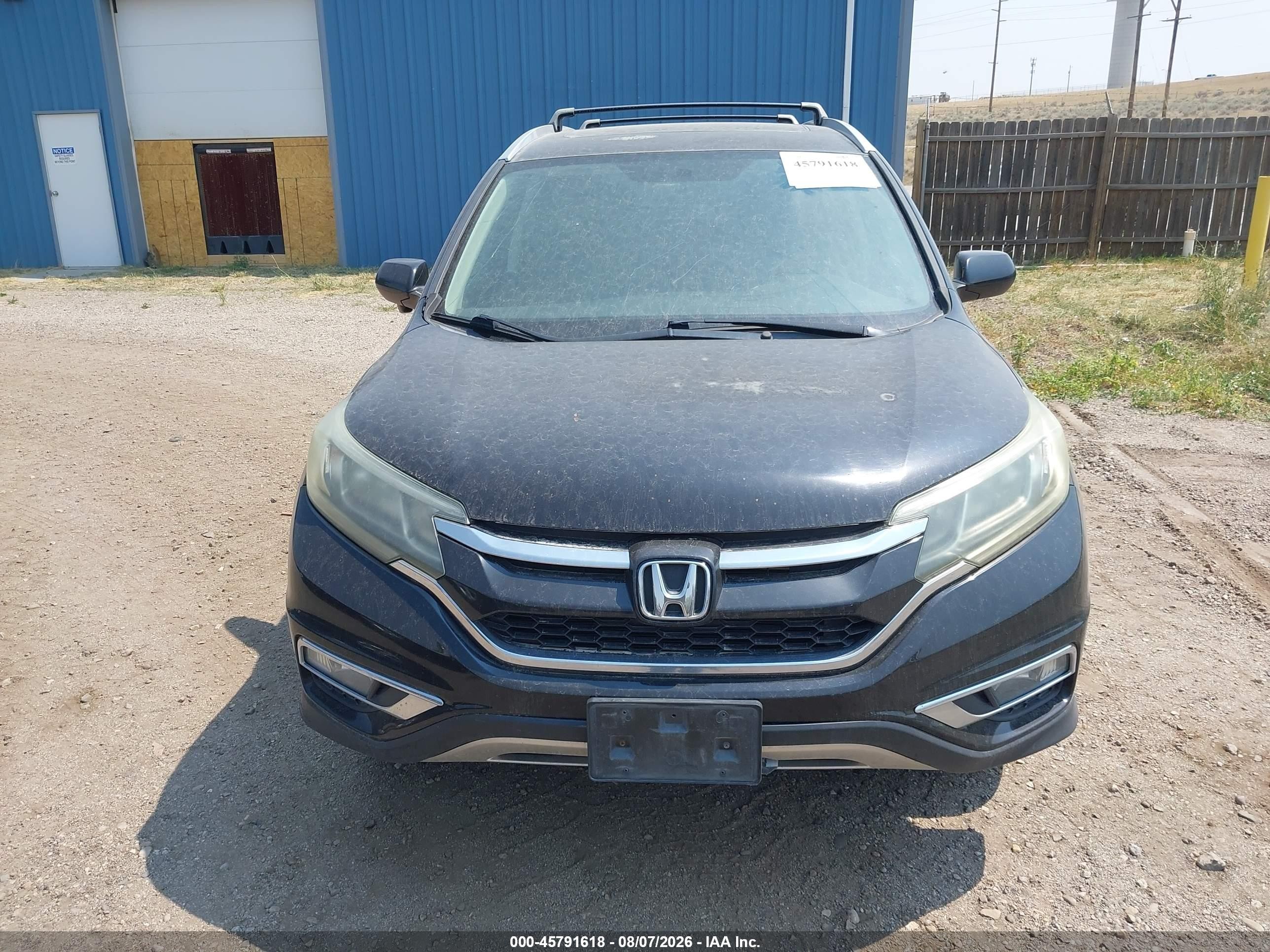 2015 Honda Cr-v Ex Black vin: 2HKRM4H50FH647738