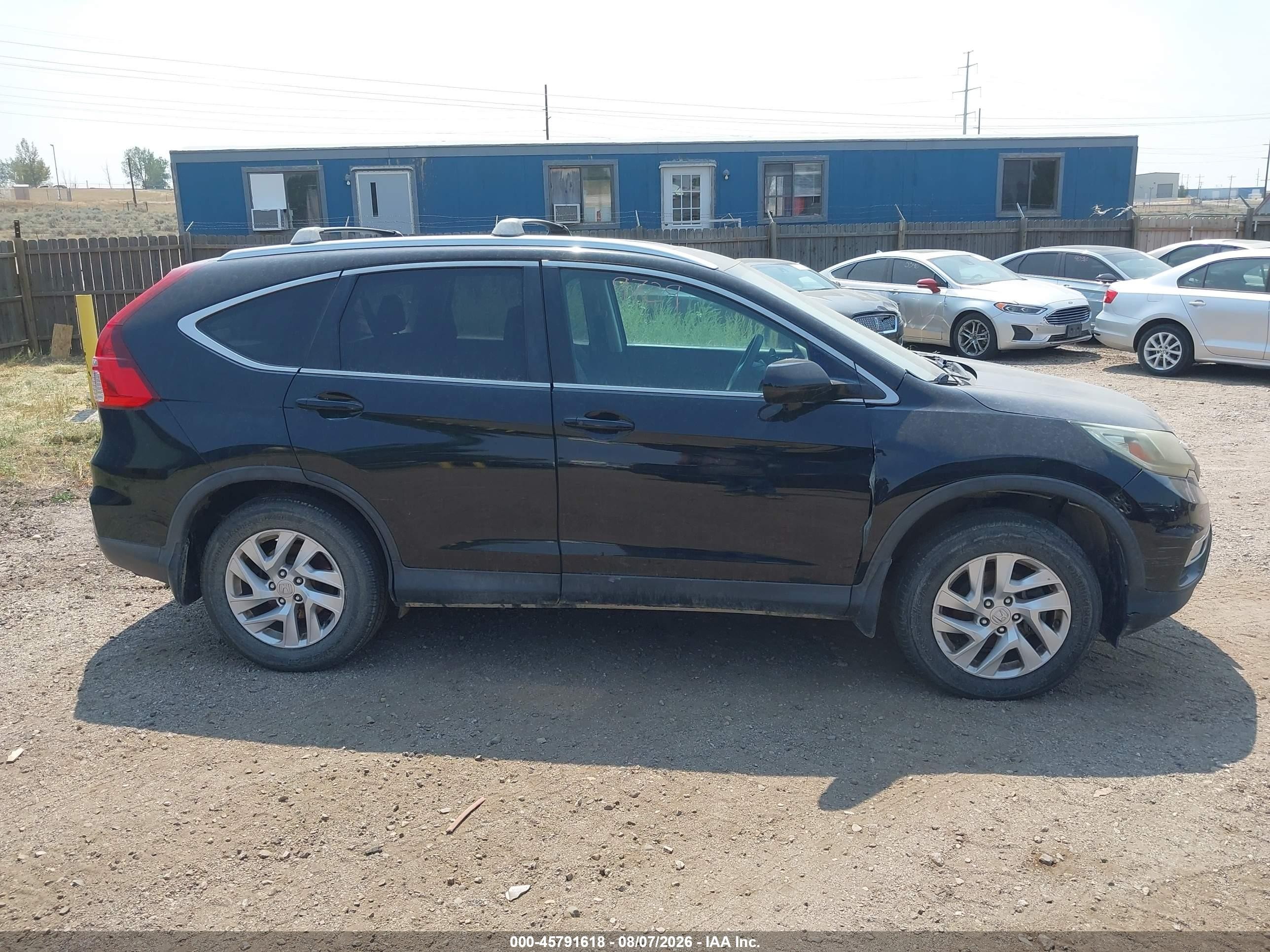 2015 Honda Cr-v Ex Black vin: 2HKRM4H50FH647738