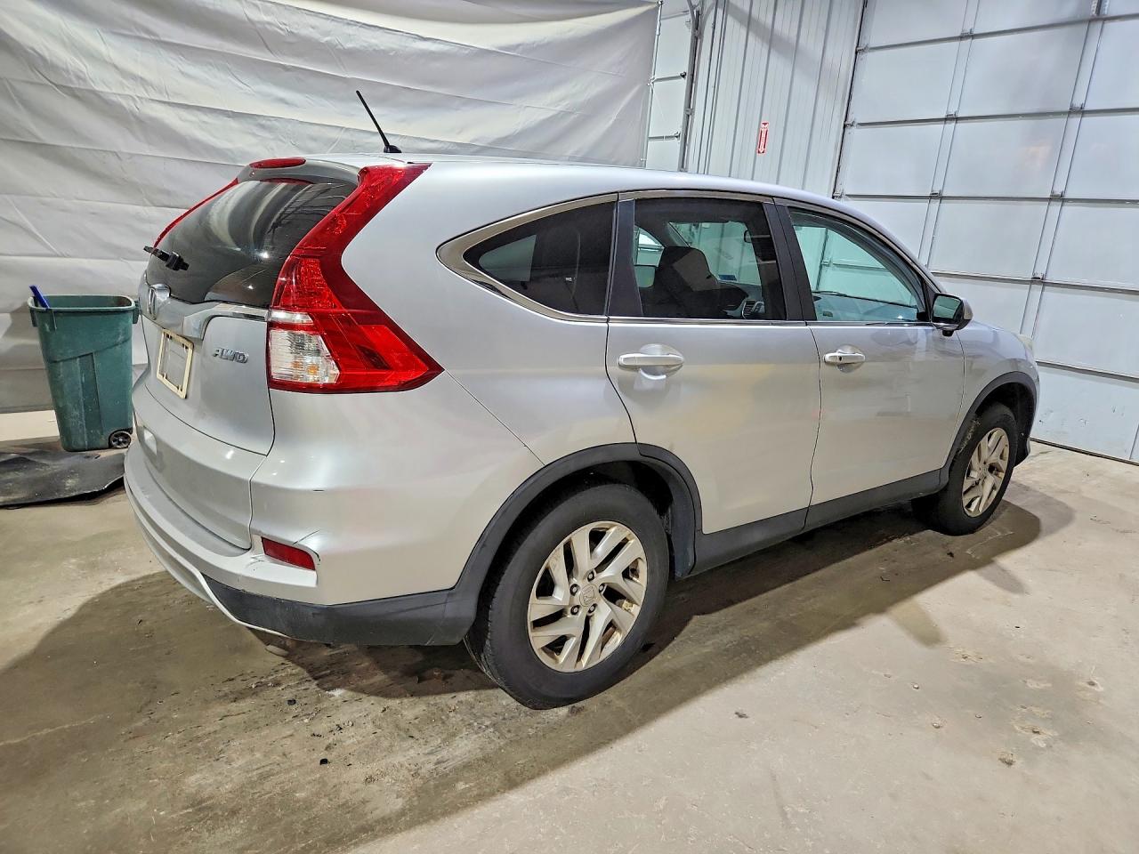 2015 Honda Cr-v Ex Silver vin: 2HKRM4H50FH652129