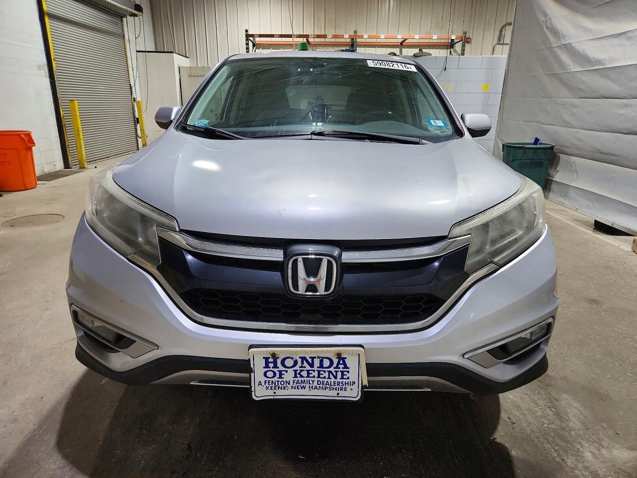 2015 Honda Cr-v Ex Silver vin: 2HKRM4H50FH652129