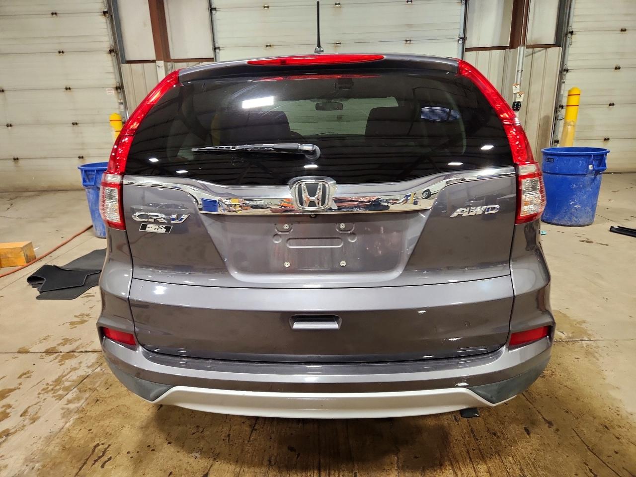 2015 Honda Cr-v Ex Gray vin: 2HKRM4H50FH672526