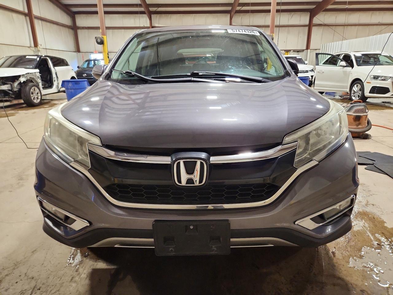 2015 Honda Cr-v Ex Gray vin: 2HKRM4H50FH672526
