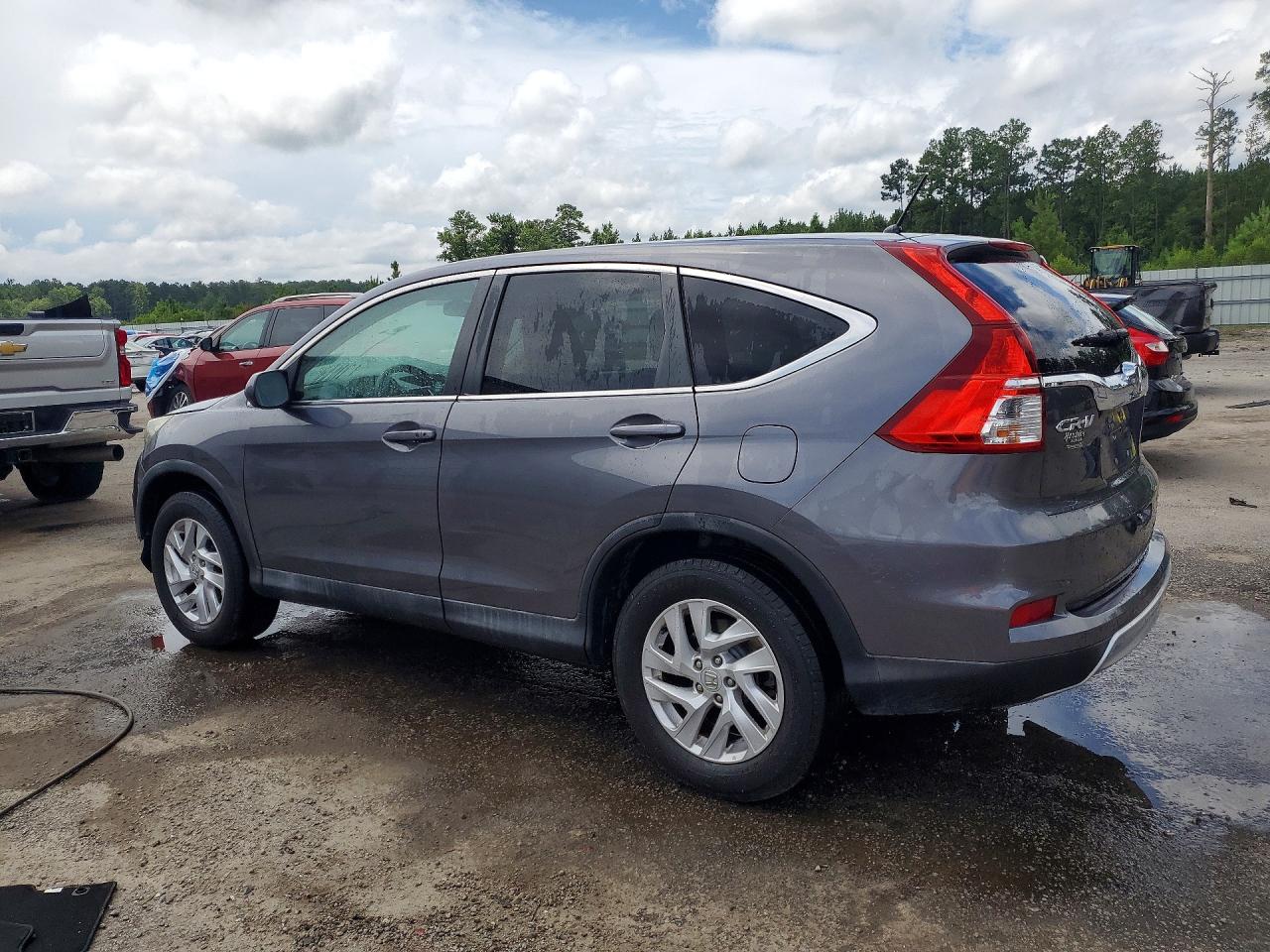 2015 Honda Cr-v Ex Gray vin: 2HKRM4H50FH681856