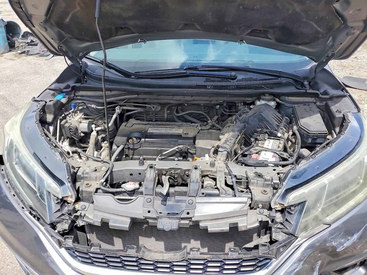 2015 Honda Cr-v Ex Gray vin: 2HKRM4H50FH681856