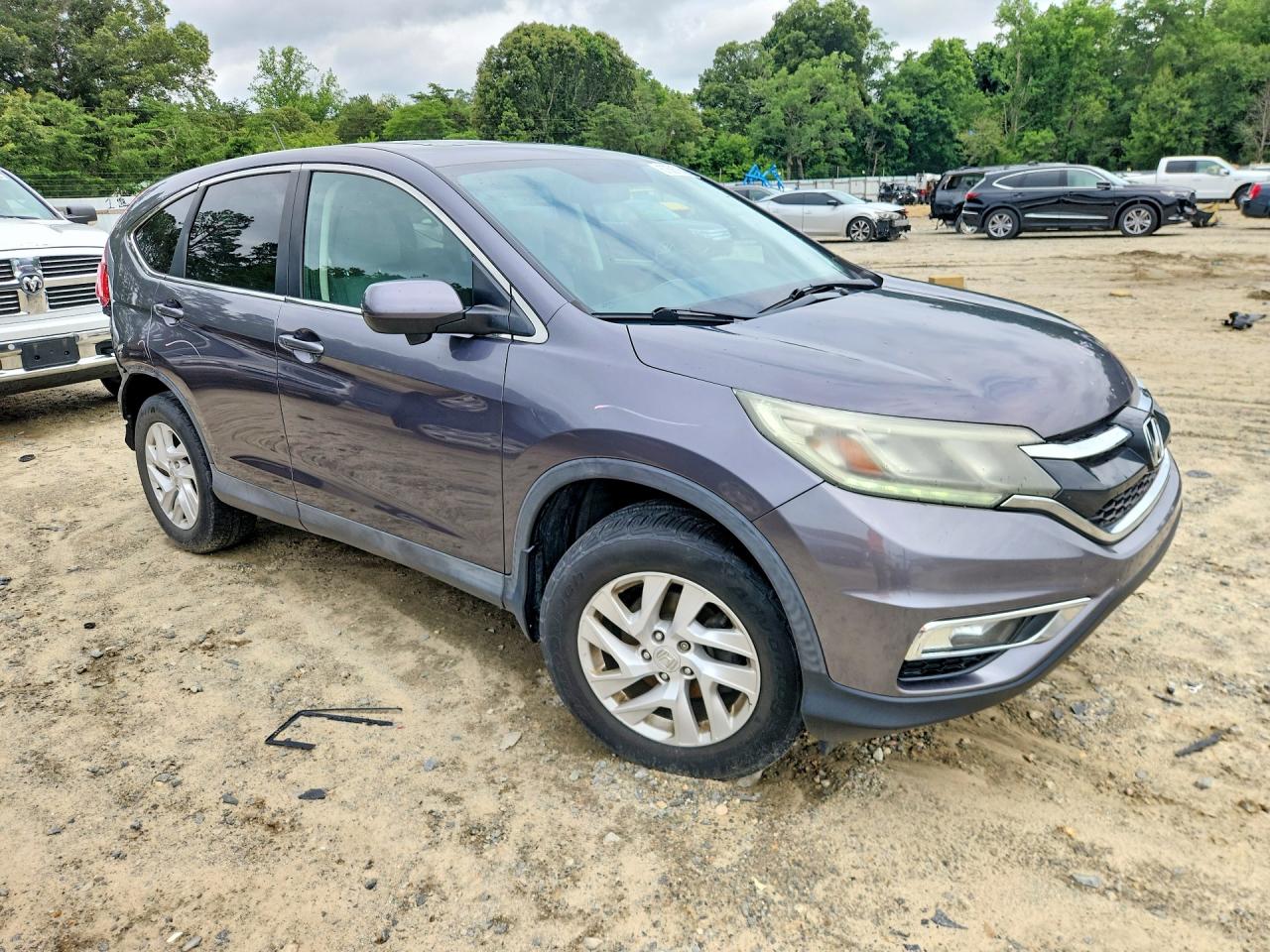 2015 Honda Cr-v Ex Gray vin: 2HKRM4H50FH686944