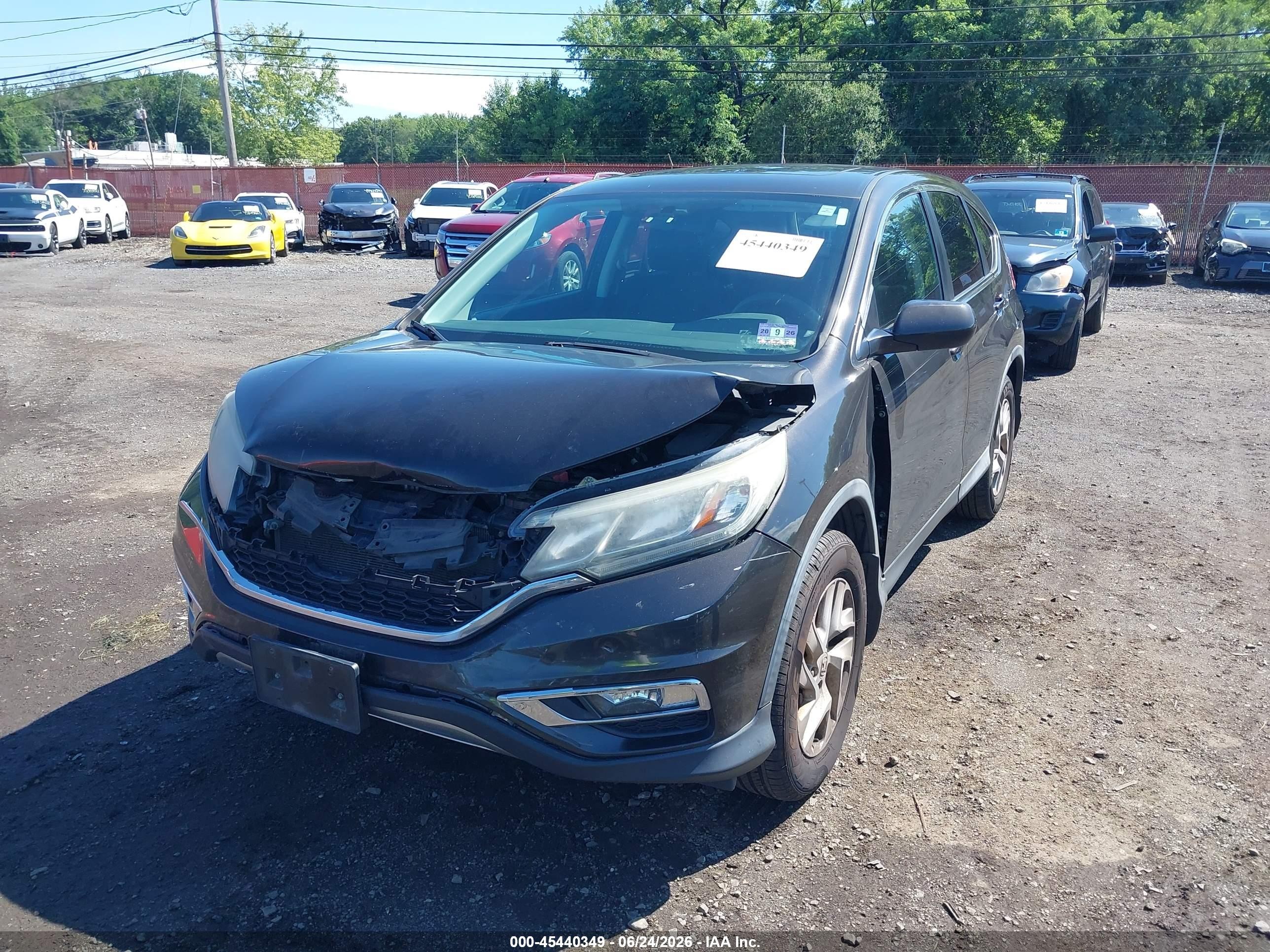 2015 Honda Cr-v Ex Brown vin: 2HKRM4H50FH691285