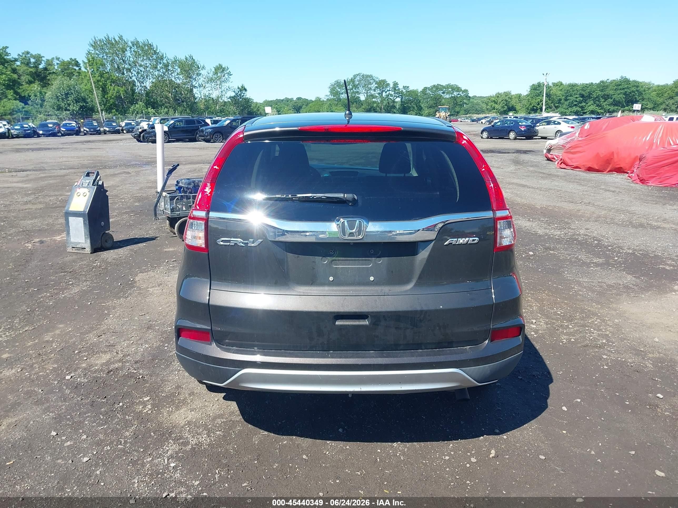 2015 Honda Cr-v Ex Brown vin: 2HKRM4H50FH691285