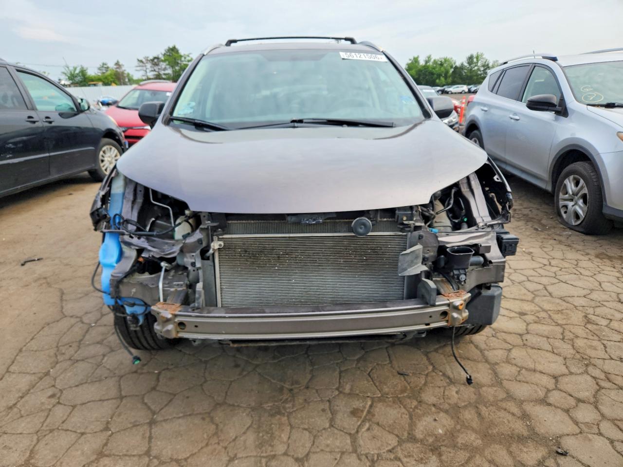 2015 Honda Cr-v Ex Tan vin: 2HKRM4H50FH692727