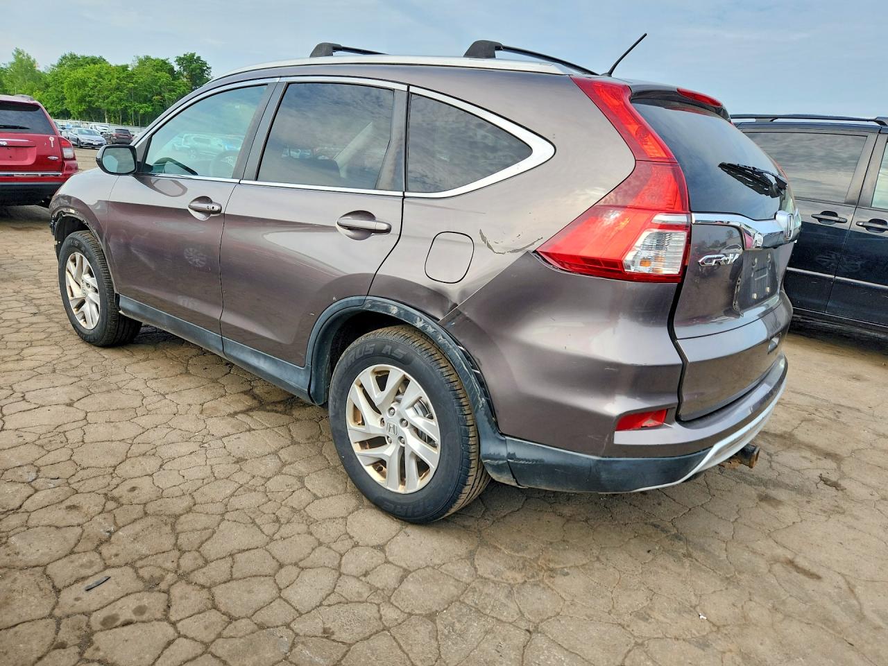 2015 Honda Cr-v Ex Tan vin: 2HKRM4H50FH692727