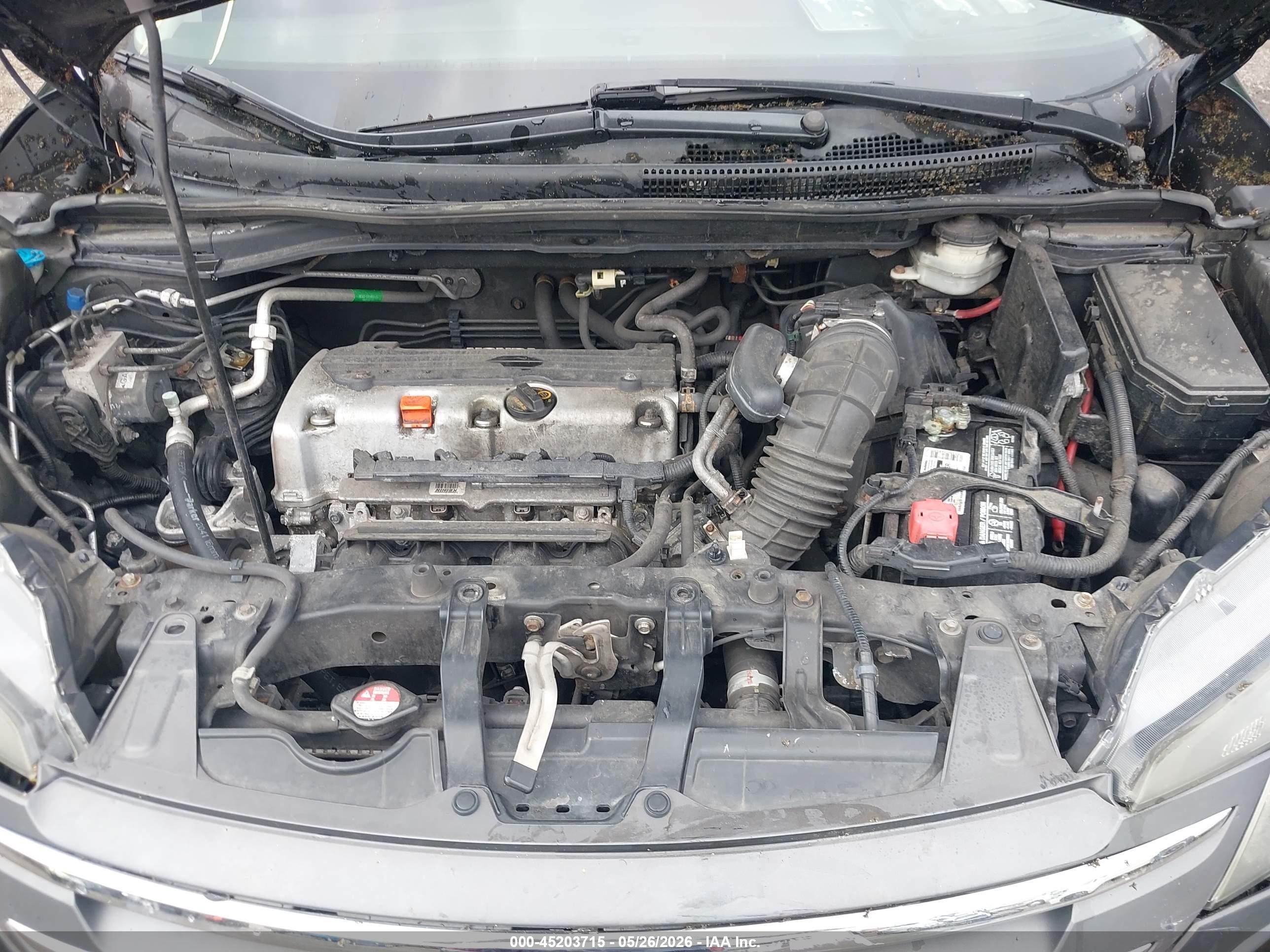 2012 Honda Cr-v Ex Черный vin: 2HKRM4H51CH615067