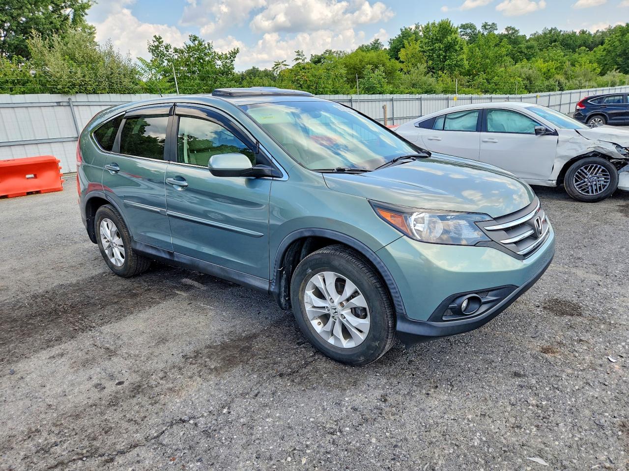 2012 Honda Cr-v Ex Зеленый vin: 2HKRM4H51CH623959