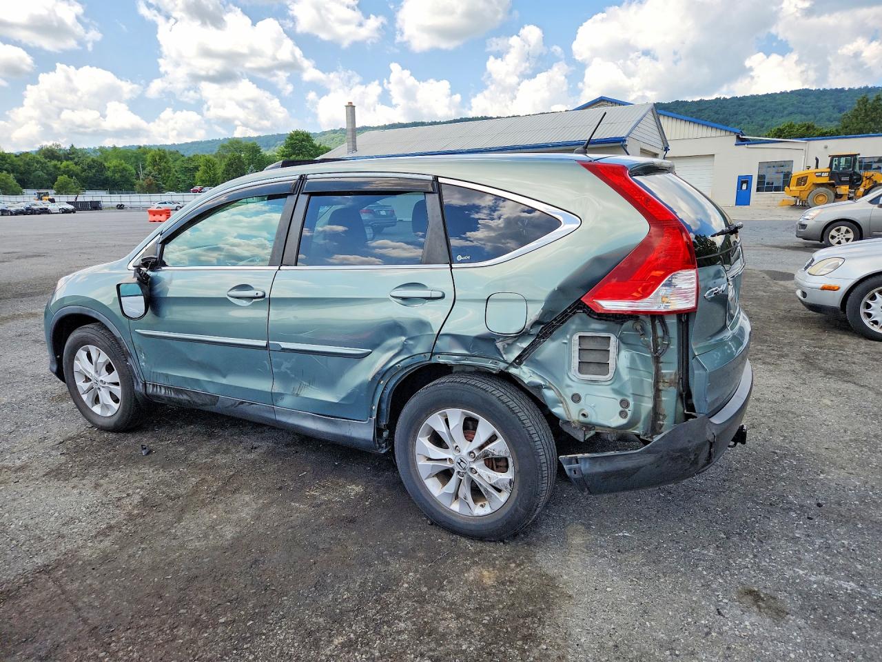 2012 Honda Cr-v Ex Зеленый vin: 2HKRM4H51CH623959