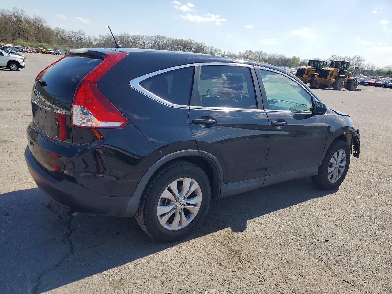 2012 Honda Cr-v Ex Black vin: 2HKRM4H51CH628644