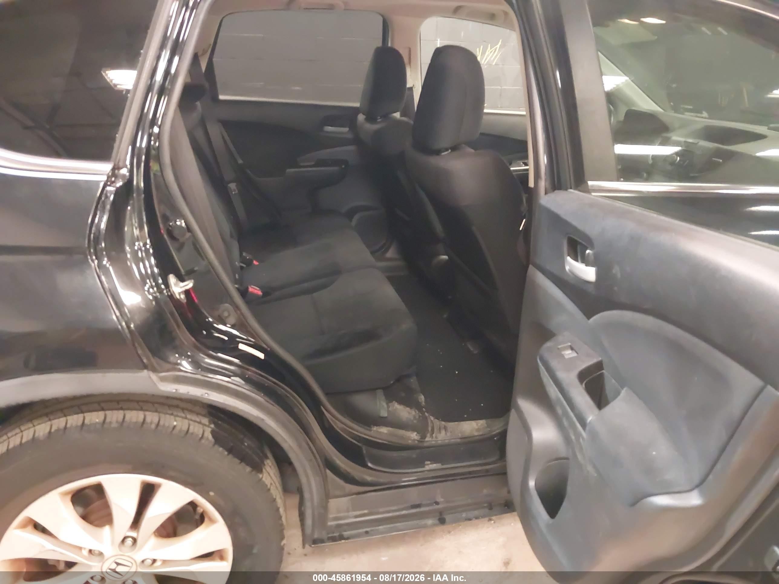 2013 Honda Cr-v Ex Black vin: 2HKRM4H51DH604491