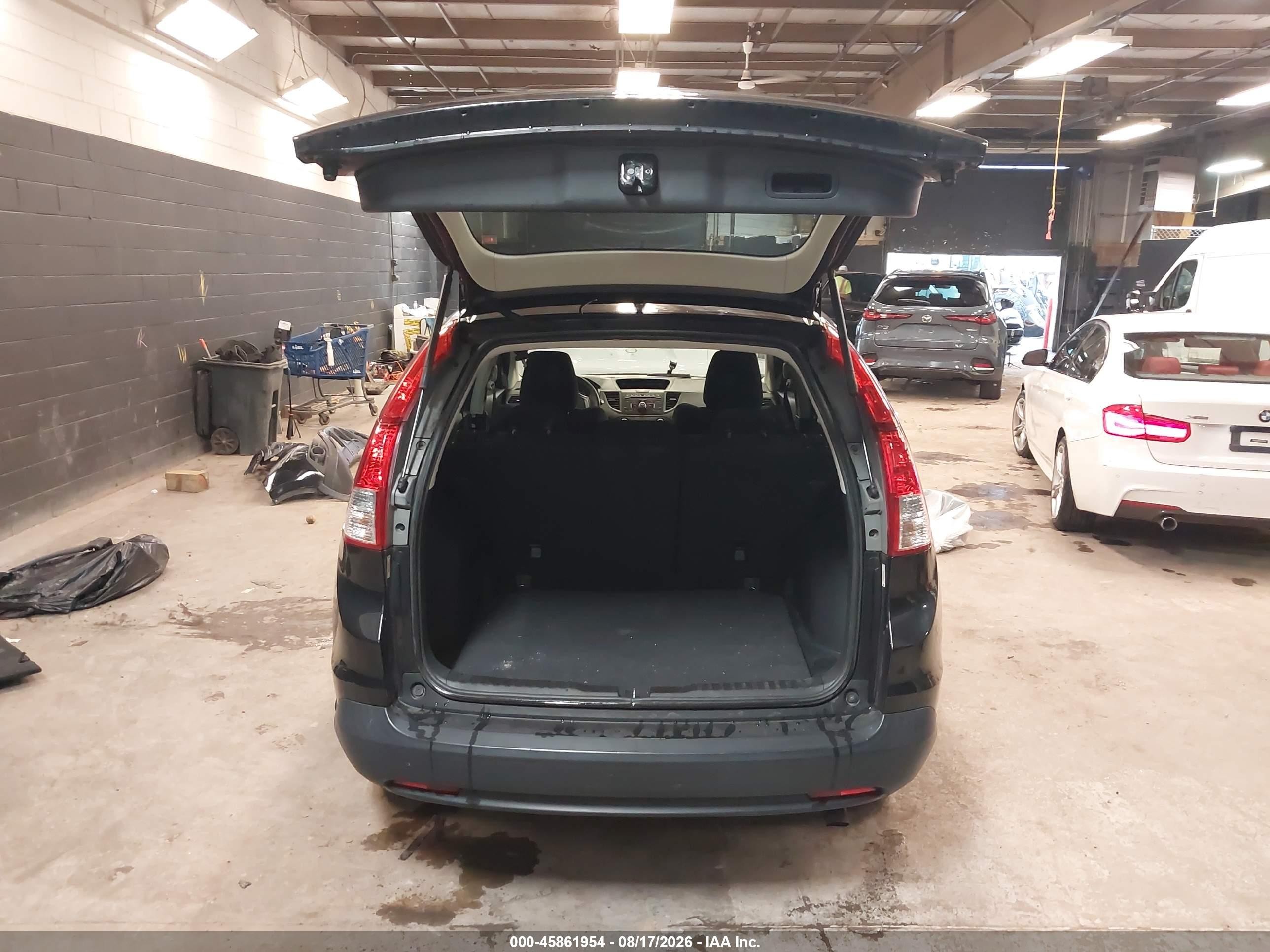 2013 Honda Cr-v Ex Black vin: 2HKRM4H51DH604491