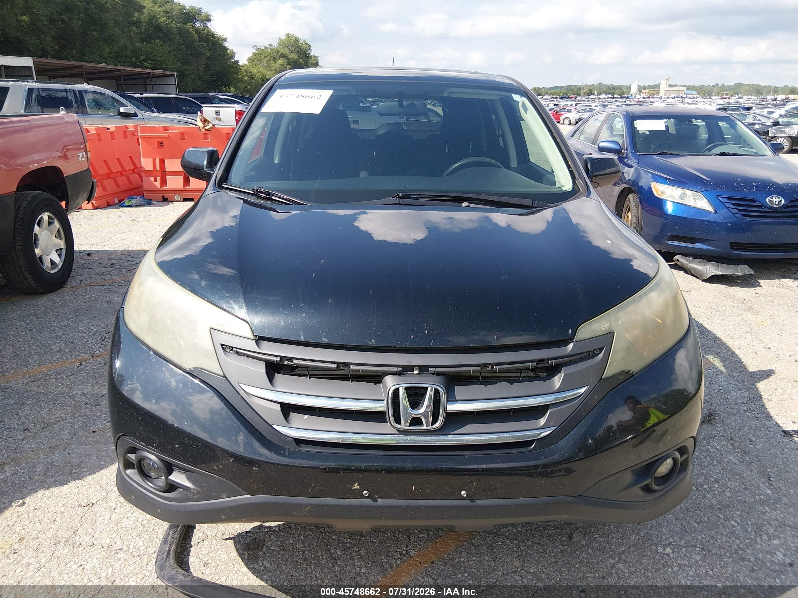 2013 Honda Cr-v Ex Черный vin: 2HKRM4H51DH625227
