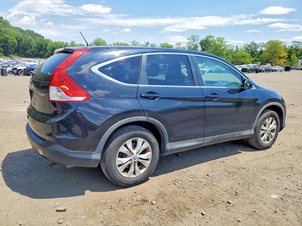2013 Honda Cr-v Ex Black vin: 2HKRM4H51DH642352