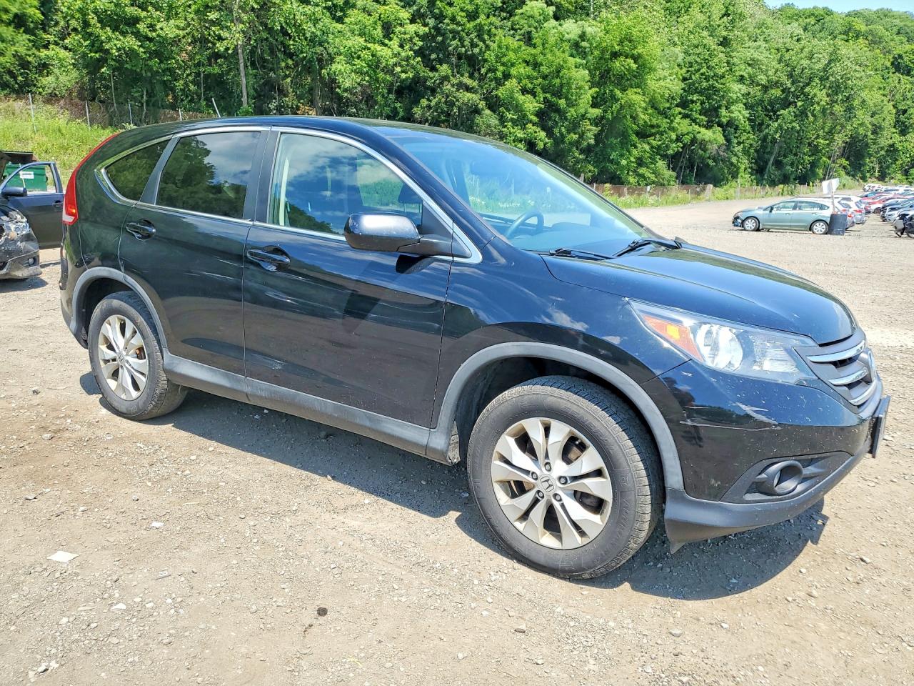 2013 Honda Cr-v Ex Black vin: 2HKRM4H51DH642352