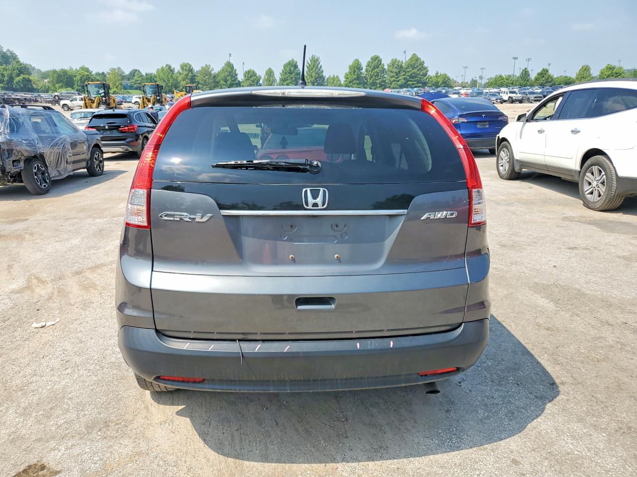 2013 Honda Cr-v Ex Серый vin: 2HKRM4H51DH656784