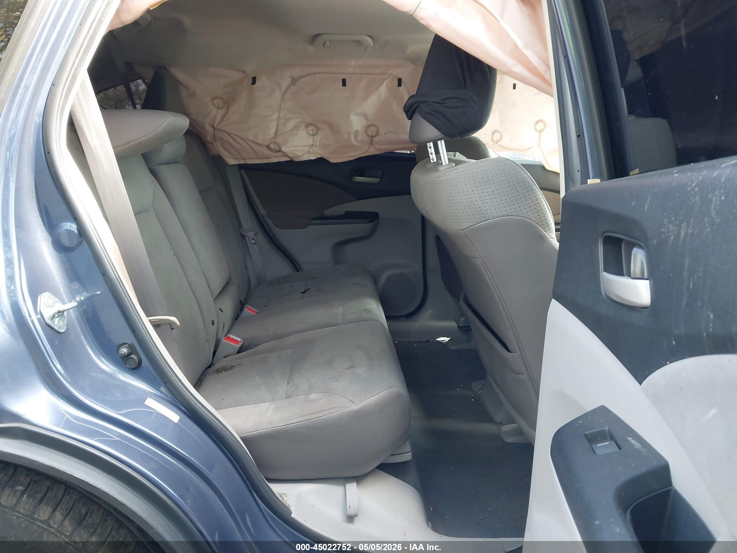 2013 Honda Cr-v Ex Синий vin: 2HKRM4H51DH672905