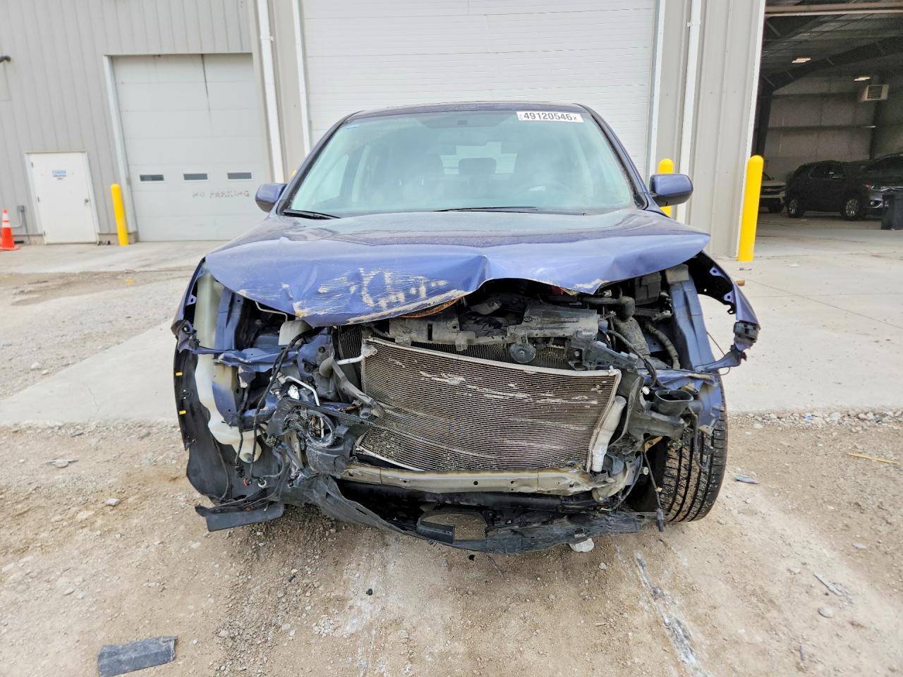 2013 Honda Cr-v Ex Blue vin: 2HKRM4H51DH672970