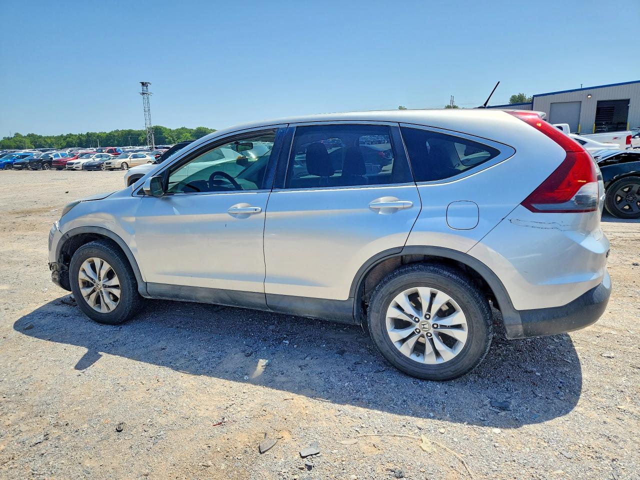 2013 Honda Cr-v Ex Silver vin: 2HKRM4H51DH686478