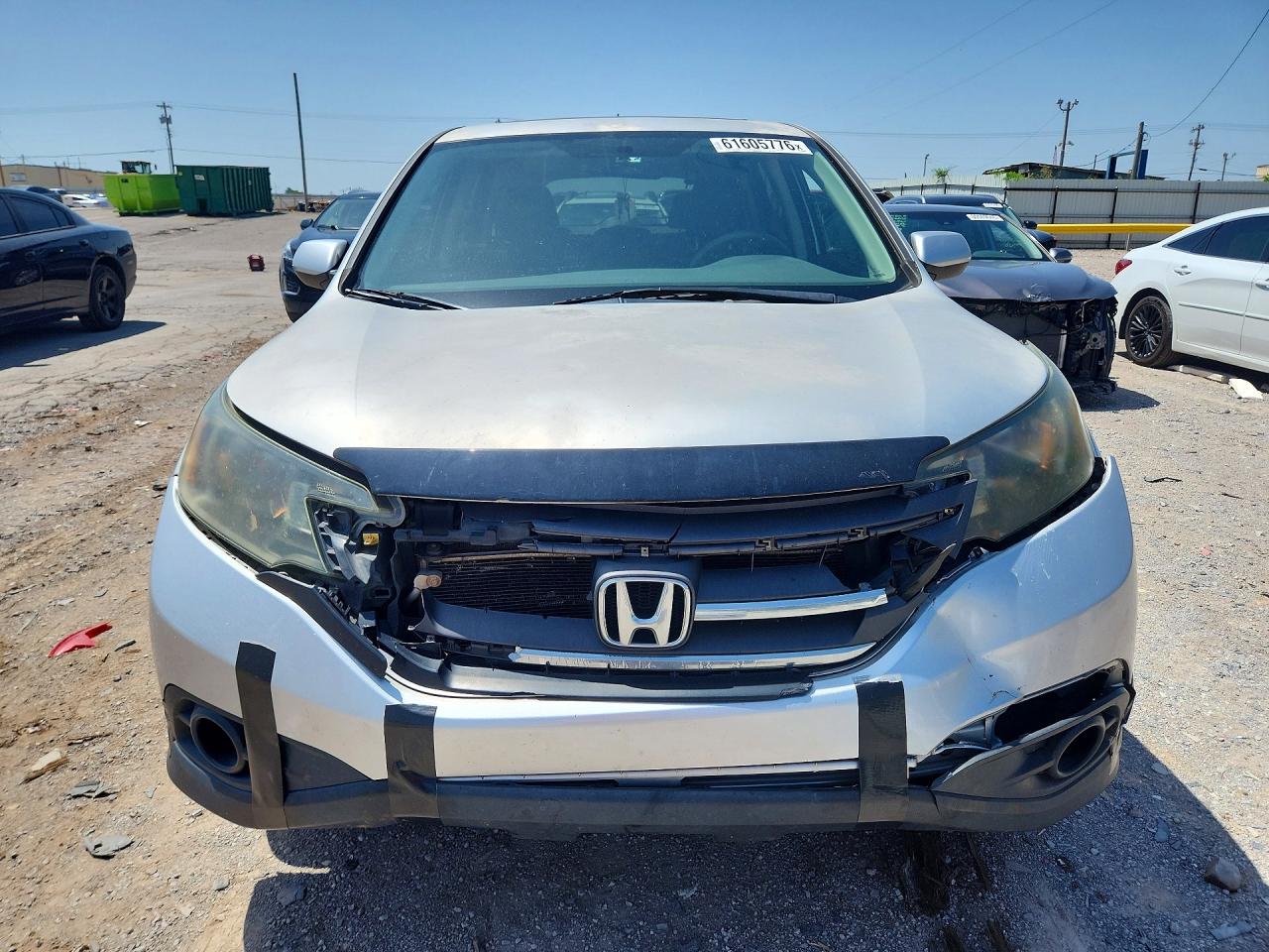 2013 Honda Cr-v Ex Silver vin: 2HKRM4H51DH686478