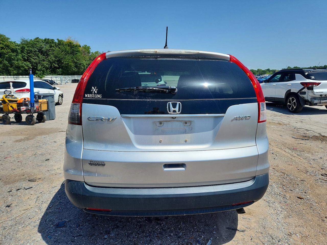 2013 Honda Cr-v Ex Silver vin: 2HKRM4H51DH686478