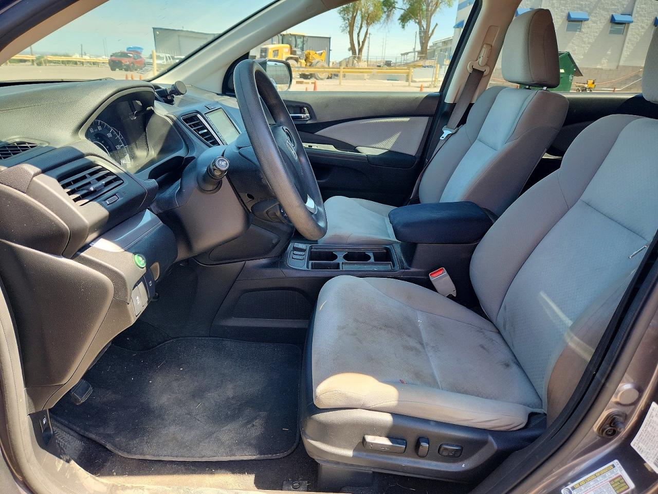 2015 Honda Cr-v Ex Gray vin: 2HKRM4H51FH608107